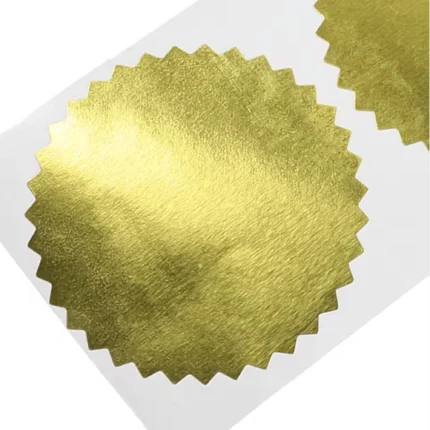 gold embosser wafers