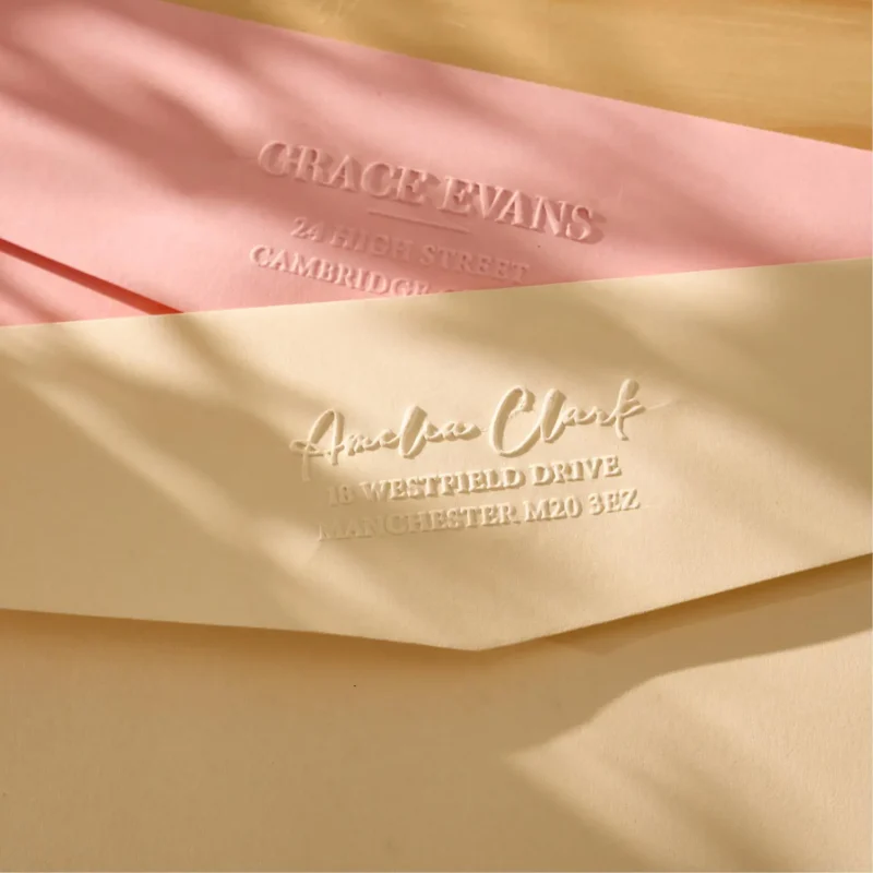 personalised address embosser
